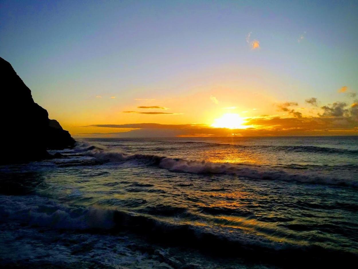 Vv Puesta De Sol Frente Al Mar Con Balcon Y Aire Acondicionado Daire Alojera Dış mekan fotoğraf